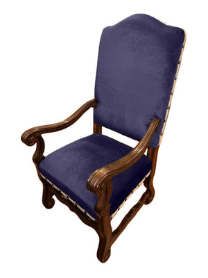 Solid Ultramarine 8.75oz Imperial Minky Woven Fabric