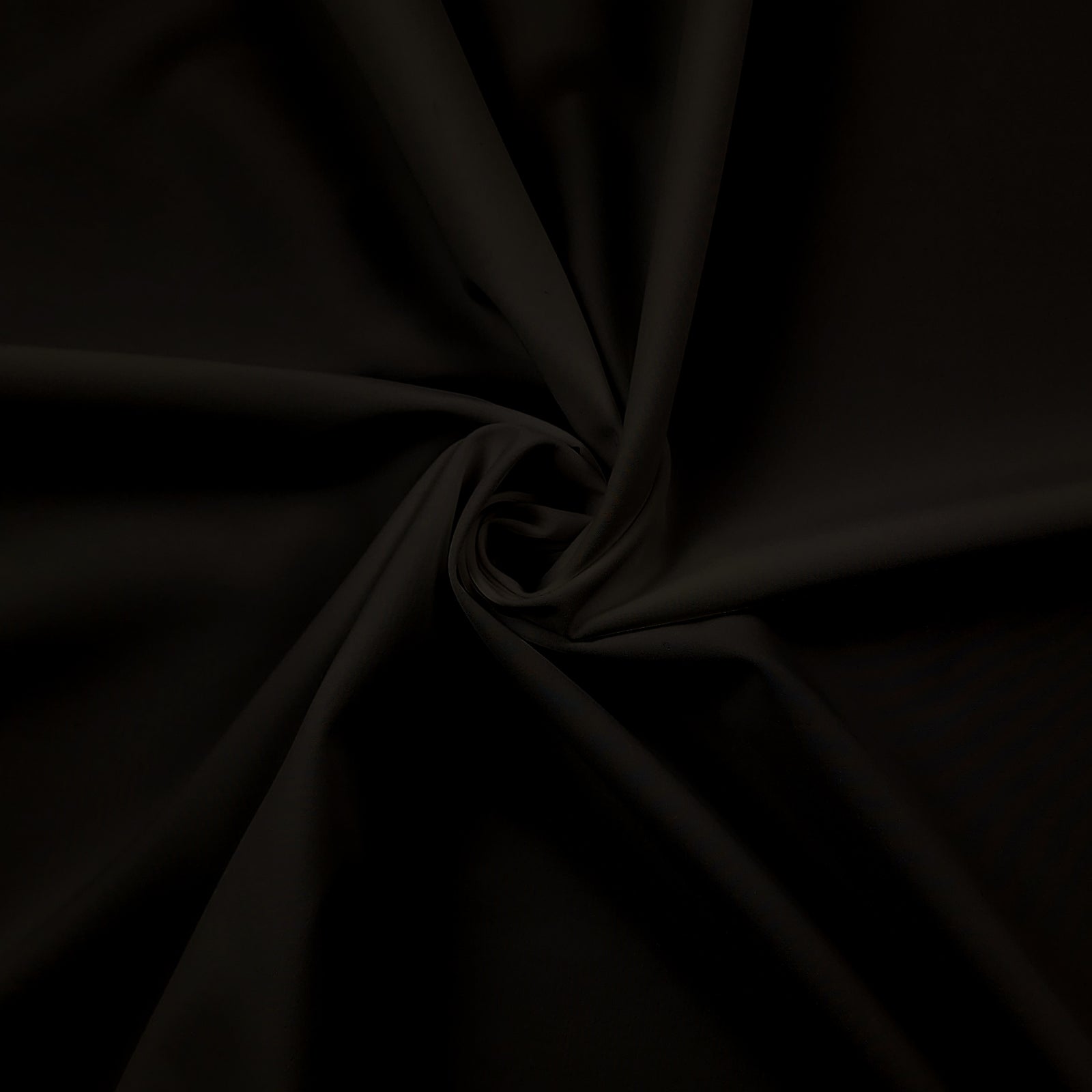 Solid Black Verona Active Stretch Poly