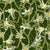 White Columbines on Green Batik Image