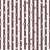 Classic Ticking Stripes in Brown Elevated with Charming, Uneven Cut-Out Hearts Image