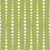 VERTICAL DOTTED STRIPES WITH OP ART EFFECT in fresh safari green. Bold modern Polka Dots as repeating circle motif with varied scale create a bold graphic look. Ideal for apparel, upholstery, gift wrap, interiors, sewing, and surface design projects. Image