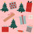 Christmas Trees and Gifts-pink Image
