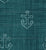 Anchors On Linen Dark Teal And Light Blue Image