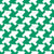 Houndstooth pattern, Green and White Image