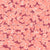 Peach Flurry on Mulberry- Large Scale Image