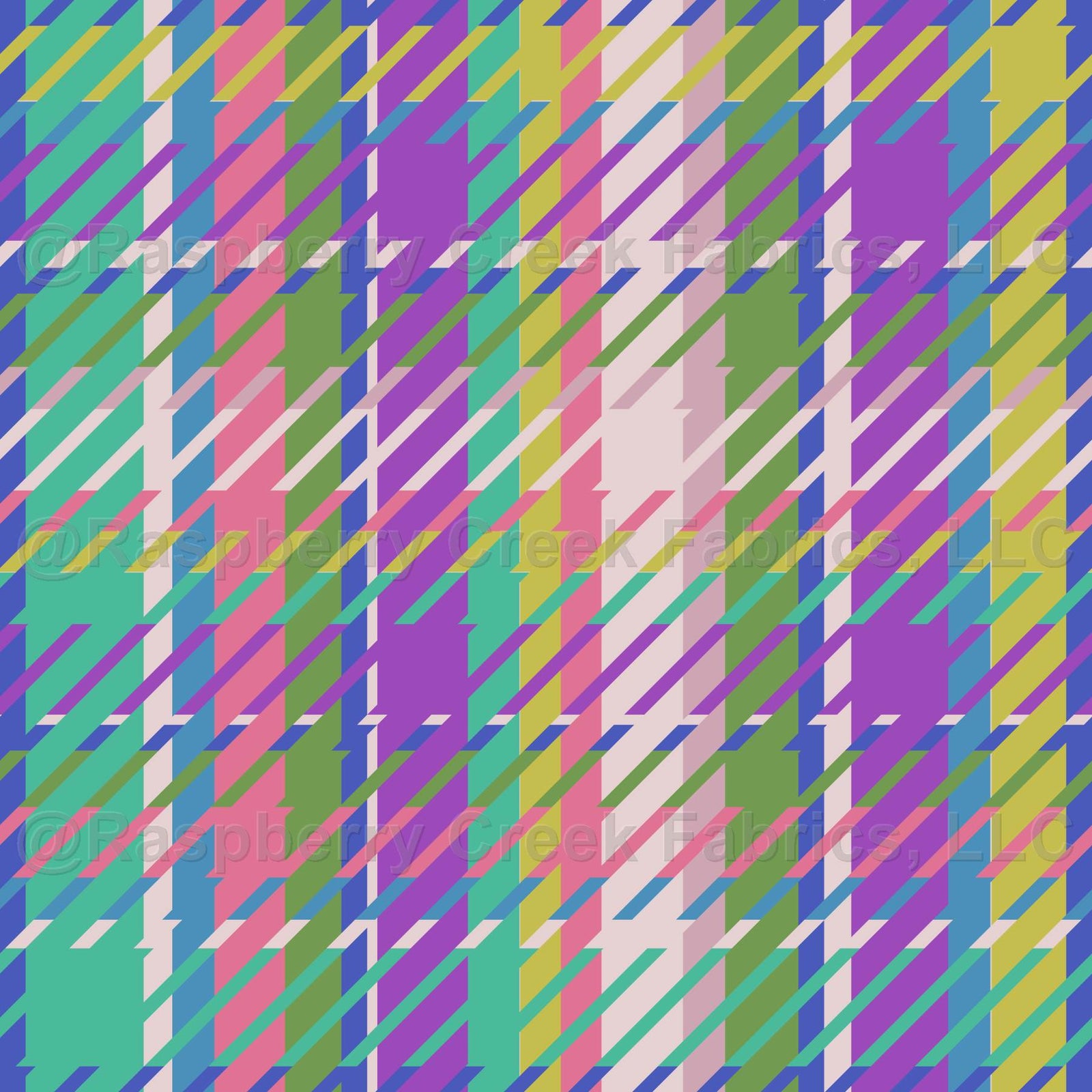 Colorful twill pattern  goes with colorful doddle collection