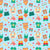 Summer Beach Party Fashion on Sky Blue Image