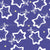 Hanukkah Whimsical Star of David Ornaments on Dark Blue Image
