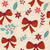 Christmas bows ribbons and greenery Image