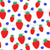 Red, White and Blue Patriotic Classic Americana Strawberries and Blueberries Image