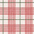 Home for Christmas Plaid Cream and Red Image