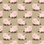 Cute Piglet, Piggies on Khaki Brown Image