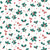 Vintage Christmas Holly and Berries Toss Image