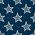 Heritage Stars Hand Drawn White Stars on Navy Blue, Poppy Skies Collection by The Enchanted Easel Image