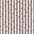 Classic Ticking Stripes in Brown Elevated with Modern Tossed Hearts Image