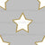 Christmas Star Grey Gold - Minimal Christmas Star Image