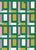 Happy retro checks spring green, pink Geometric checkerboard pattern in fresh sping colors. Basic abstract pattern. Green shades and pink in vintage look. Image