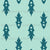 Rocket ships - geometric rocket ships in teal on  mint (part of the Galaxy pets collection) Image
