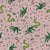 Pond Life Plants and Critters on Pink, Frog Pond Collection by Benchmark Boutique Image
