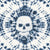 Tie dye shibori skulls pattern Image