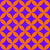Circles orange on purple Image