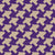 Houndstooth pattern, Purple and Cream Image