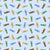 Colorful Clothespins on Pastel Blue Image