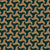 Houndstooth Pattern, Triskelion, Dark Green and Gold Image