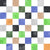 Checks, checker, sage green, blue, bright green, orange, boys, kids, teens, halloween, fall, gray, white, tan, watercolor Image