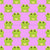 Cute Cartoon Frogs on Lilac Image