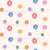 Polka dots colorful crayon drawn Image