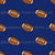 Team Spirit Footballs on New York Giants Blue Image