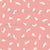 Frolicking Fox (Cream on Medium Pink) (LARGE 12-48