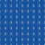white single coral in vertical lines with blue stripes on a solid cobalt blue background Image