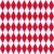 Red and White Bavaria Rhombus Diamond Flag Pattern Image
