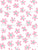 Little Flowers White, Light Pink and Light Seafoam Blue Green Image