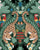 Jaguar Jungle Tile Jungle Tones Green Image