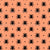Black Spiders on Peachy Orange Image