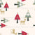 Deer and Christmas Forest Image