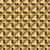 Gold on charcoal riveted square metal plates in a gradient Industrial texture with metallic shine effect, for steampunk, modern décor, costumes, cosplay, quilting, unique fabric accents and projects. Image