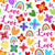Love is Love Rainbows Hearts and Flowers Image