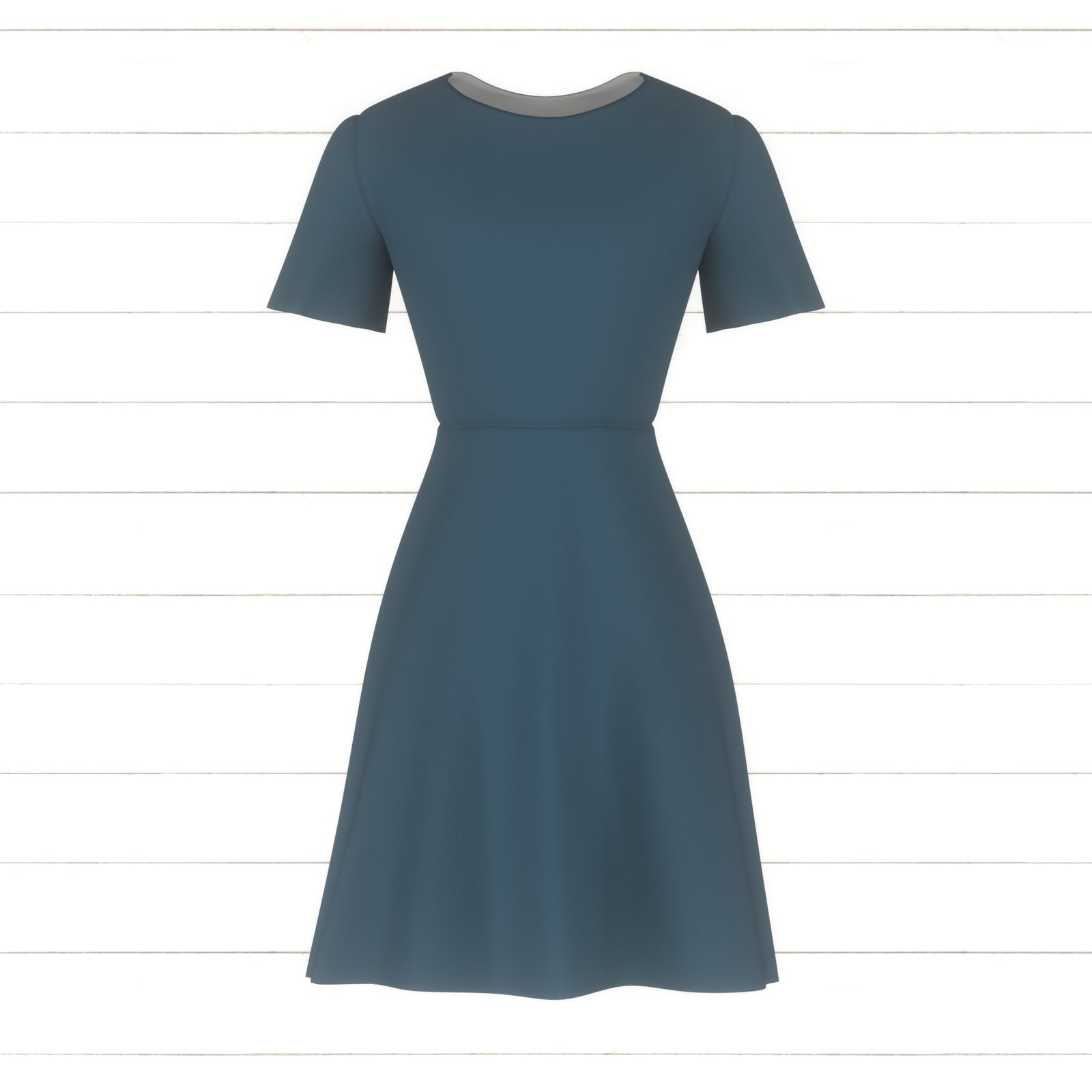 Oh, Christmas Treat- Solid Blue Coordinate
