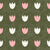 Addison (green) (tiptoe through the tulips peachy collection) Image