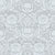 Victorian Floral Damask - neutral - light grey fabric Image
