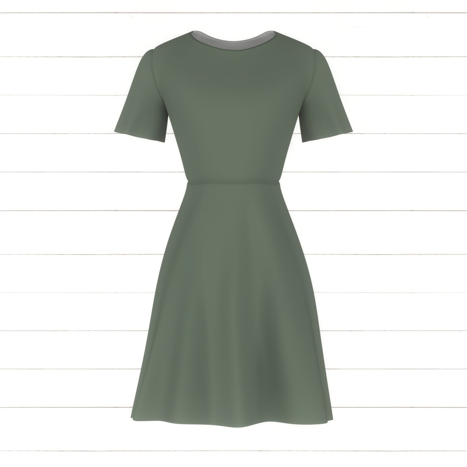 Spanish Green Solid Color green
