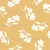 White Floral on Gold Image