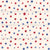 4th July Independence Day Red Blue Stars Beige Image