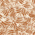 Scatterd Ferns in sepia color  block print Image
