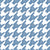 Houndstooth with Rock Hand in Dusty Blue Image