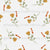 Watercolor Floral Wallpaper - Wildflowers Wallpaper - Yellow and Red Floral - Cream/Off White Background - Among the Wildflowers Collection Image